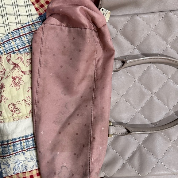 Kate Spade Cream Quilted Tote Bag - Picture 12 of 16